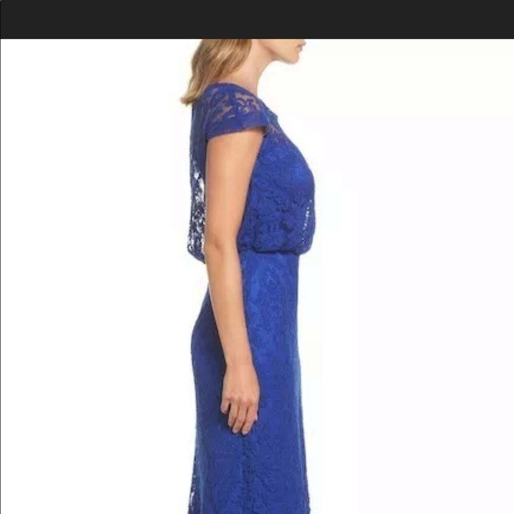 TADASHI SHOJI CORDED EMBROIDERED LACE BLOUSON - Picture 5 of 12